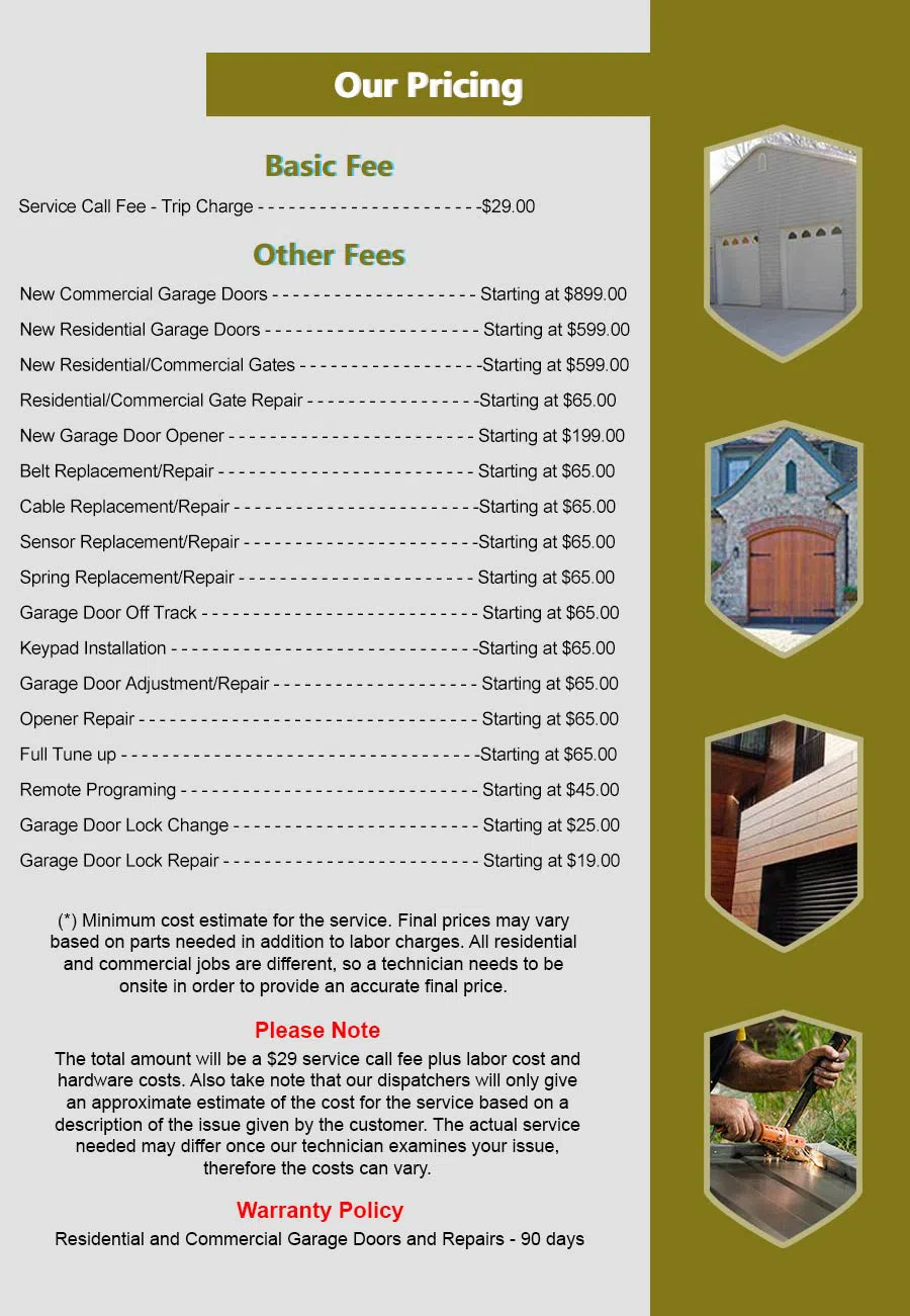 HighTech Garage Doors Coronado, CA 619-373-8148