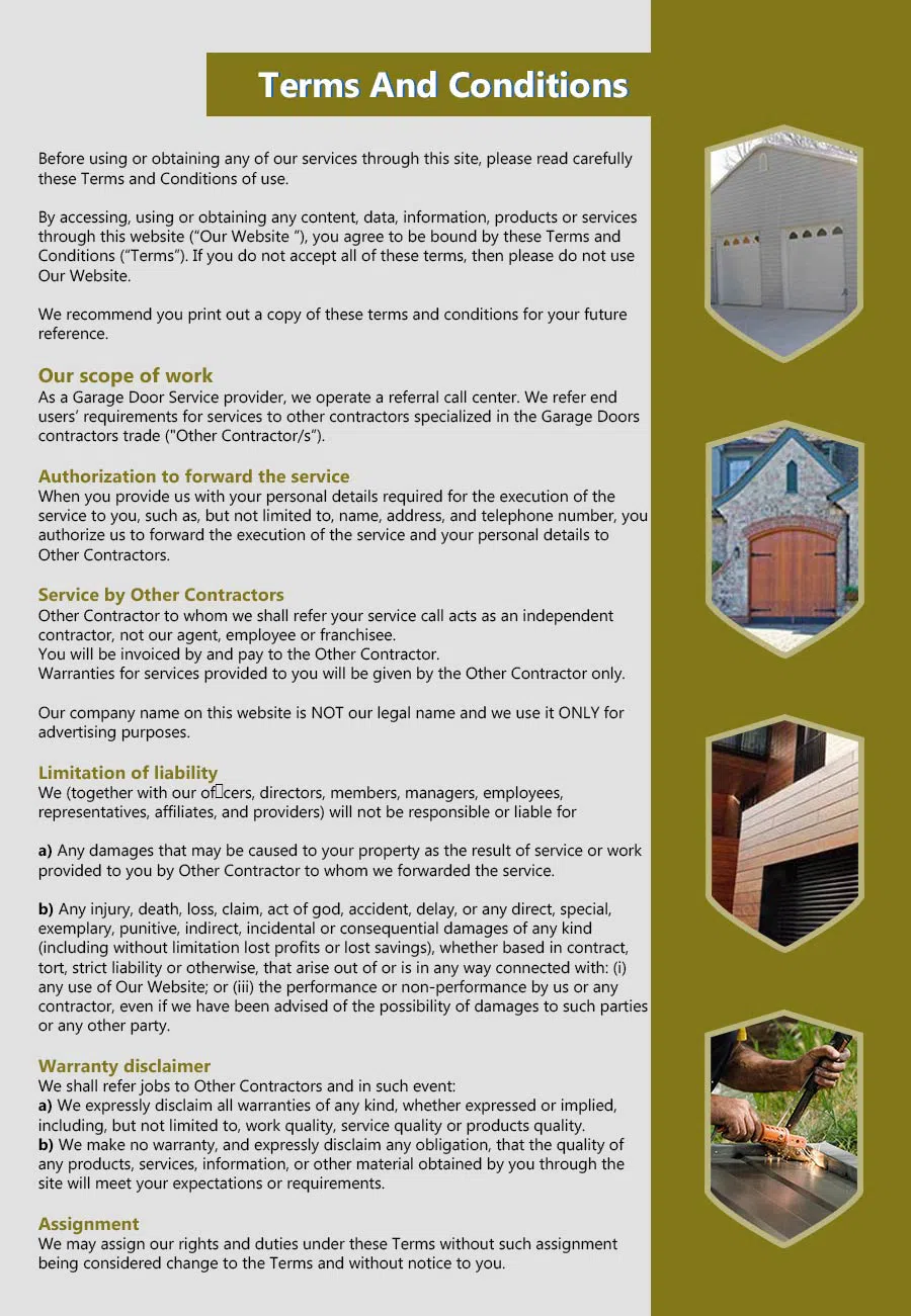 HighTech Garage Doors Coronado, CA 619-373-8148